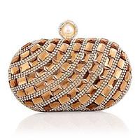 Women Evening Bag Special Material All Seasons Formal Event/Party Wedding Minaudiere Acrylic Jewels Crystal/ Rhinestone Handbag Clutch More Colors