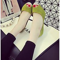 womens sandals spring comfort pu casual blushing pink green fuchsia gr ...