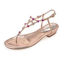 womens sandals comfort leather spring casual silver gold flat