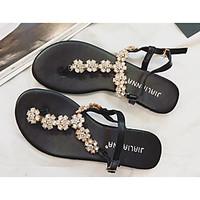 womens sandals comfort pu spring casual screen color green silver flat