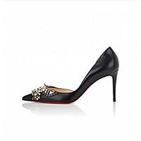 womens heels summer slingback pu casual black