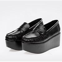 womens flats comfort cowhide spring casual black flat