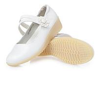 womens flats comfort pu spring casual white flat