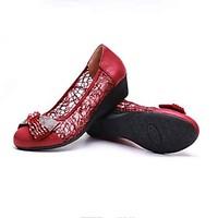 womens heels formal shoes comfort fabric spring summer office career d ...