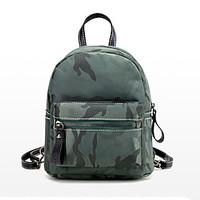 Women Backpack Canvas All Seasons Formal Sports Casual Camping Hiking Office Career Shopping Bucket Zipper Gray Black Green
