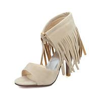 Women\'s Shoes Stiletto Heel PeepToe Fringe Sandals More Colors available