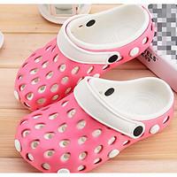 womens sandals comfort hole shoes rubber spring casual blushing pink p ...