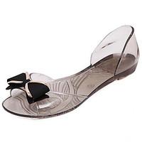 womens sandals comfort patent leather rubber spring casual champagne b ...