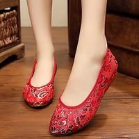 womens flats spring comfort fabric casual