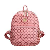 Women Backpack PU All Seasons Formal Casual Outdoor Office Career Shopping Bucket Zipper Blue Brown Blushing Pink Gray