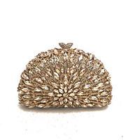 women vintage clutches evening bags coverd with grade a glass stone