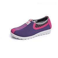 womens sneakers spring comfort fabric casual screen color purple gray