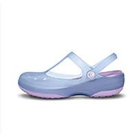 Women\'s Flats Spring Comfort Hole Shoes Silicone Casual Blushing Pink Blue Purple