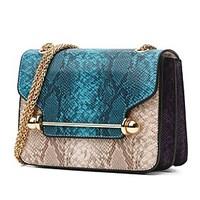 Women Shoulder Bag PU All Seasons Formal Casual Outdoor Office Career Professioanl Use Saddle Magnetic Azure Ruby Green