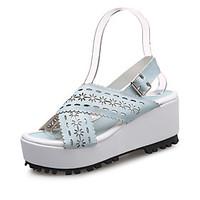 womens sandals spring summer fall pu office career dress casual wedge  ...