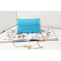 women shoulder bag pvc casual white purple blushing pink light blue