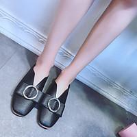 womens flats summer light soles pu casual black white