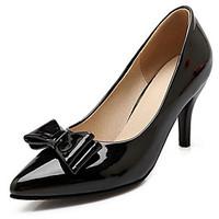 Women\'s Shoes Stiletto Heel/Pointed Toe Heels Office Career/Dress Black/Pink/White