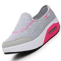 womens sneakers summer comfort light soles tulle outdoor casual low he ...