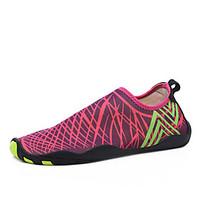Women\'s Athletic Shoes Comfort PU Summer Outdoor Flat Heel Black/White Green Fuchsia Under 1in