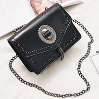 Women Shoulder Bag PU All Seasons Formal Casual Event/Party Wedding Office Career Flap Snap Blushing Pink Black Green