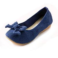 Women\'s Flats Cute Fabric Spring Summer Casual Flat Heel Pool Gray Black Flat