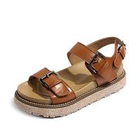 womens sandals spring gladiator comfort pu casual screen color light b ...