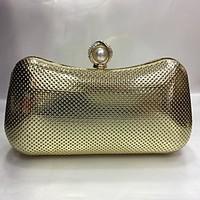 Women PU Event/Party Wedding Evening Bag Silver Black Gold Champagne