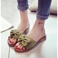 womens sandals summer slingback pu casual green brown