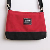 Women\'s Shoulder Bag Canvas All Seasons Casual Shopper Zipper Ruby
