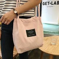 Women\'s Shoulder Bag Suede All Seasons Casual Shopper Hook and Loop Mint Green Dark Green Blushing Pink Black White