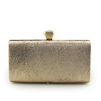 Women Clutch PU Polyester Metal Summer Winter All Seasons Spring Fall Formal Casual Event/Party Wedding Office Career BaguetteMetal
