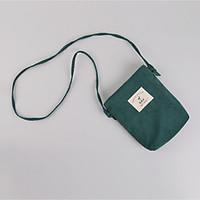 Women\'s Shoulder Bag Suede All Seasons Casual Sling Bag Magnetic khaki Dark Green Ruby