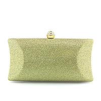Women Clutch Polyester Cotton PC Summer Winter All Seasons Spring Fall Formal Casual Event/Party Wedding Office Career Flap Metal Chain