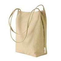 Women Shoulder Bag Canvas All Seasons Casual Shopper Magnetic khaki Dark Green Dark Gray