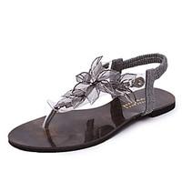 Women\'s Sandals Spring Summer Fall Comfort PU Dress Casual Flat Heel
