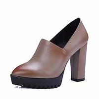 womens boots comfort pu spring casual almond black flat