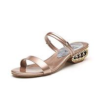 Women\'s Sandals Spring Summer Club Shoes Comfort Dress Casual Block Heel Multi-way All Match Fashion Champagne Sliver Black Gold