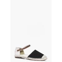 Woven Espadrille - black