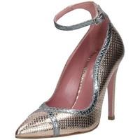 Wo Milano T399 Heels women\'s Court Shoes in gold