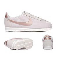 womens classic cortez leather luxury trainer