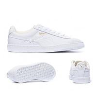 Womens Basket Leather Trainer
