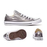 womens chuck taylor all star ox metallic trainer