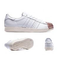 womens 80s 3d metal shell toe trainer