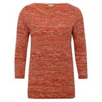 womens ladies pure cotton three quarter length sleeve woven knit textu ...