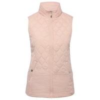 Women\'s Ladies sleeveless zip fastening padded Quilted funnel neck gilet jacket