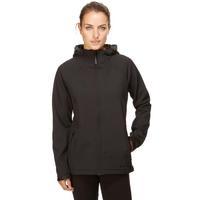 womens hooded softshell jacket