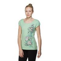 womens floral bird tee