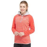 womens sabine half zip hooded fleece