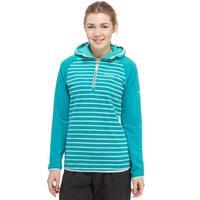 womens sabine half zip hooded fleece